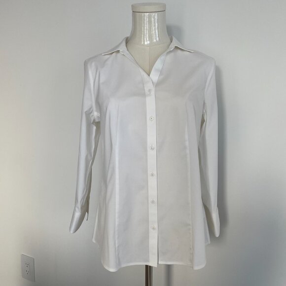 Talbots Wrinkle Resistant Button Down 8P - Picture 2 of 10